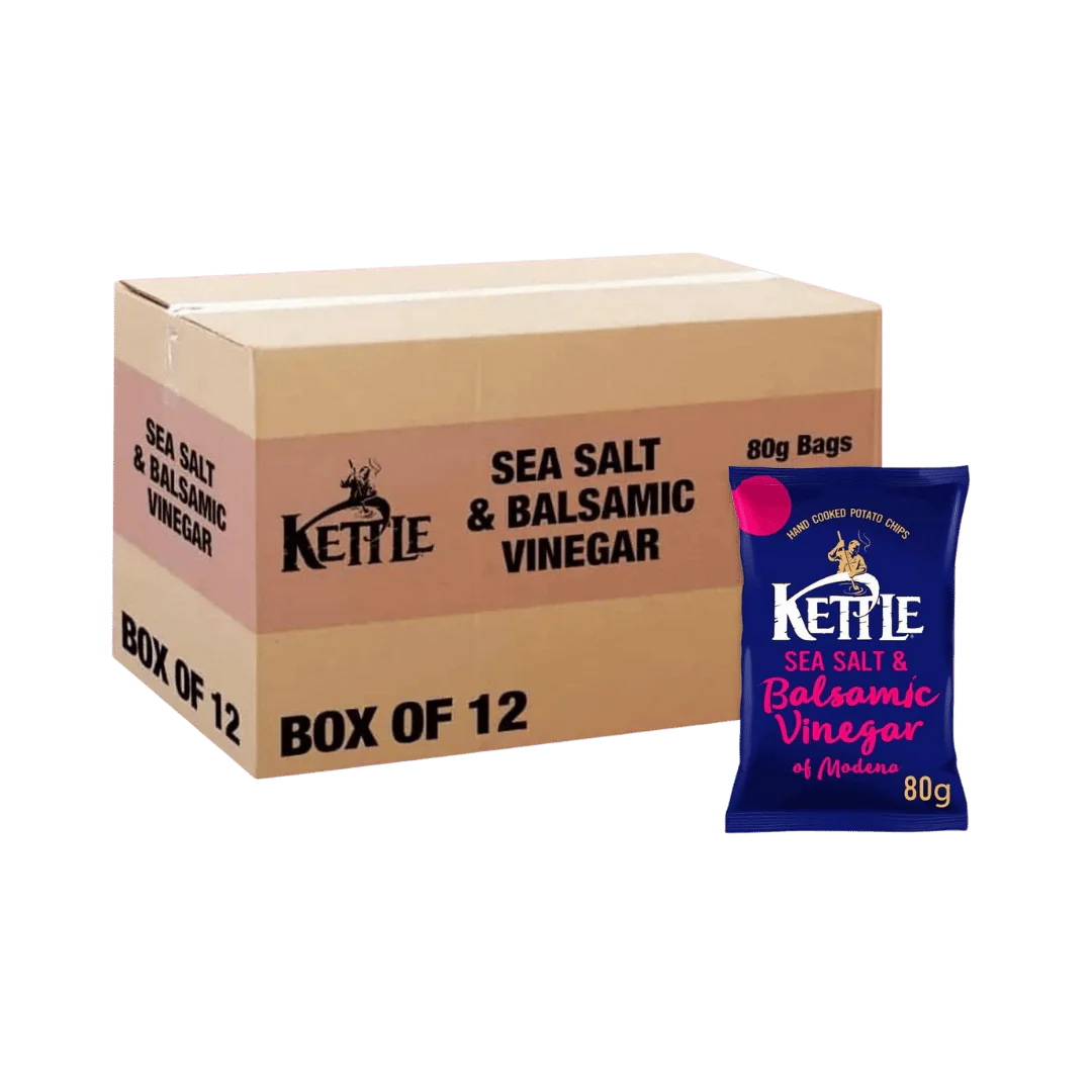 Kettle Crisps Sea Salt & Balsamic Vinegar Of Modena
