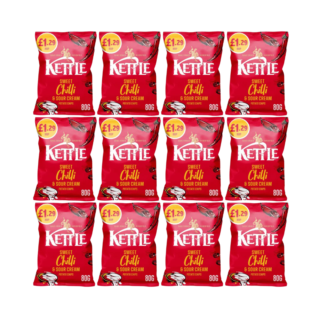 Kettle Crisps Sweet Chilli & Sour Cream Potato Chips
