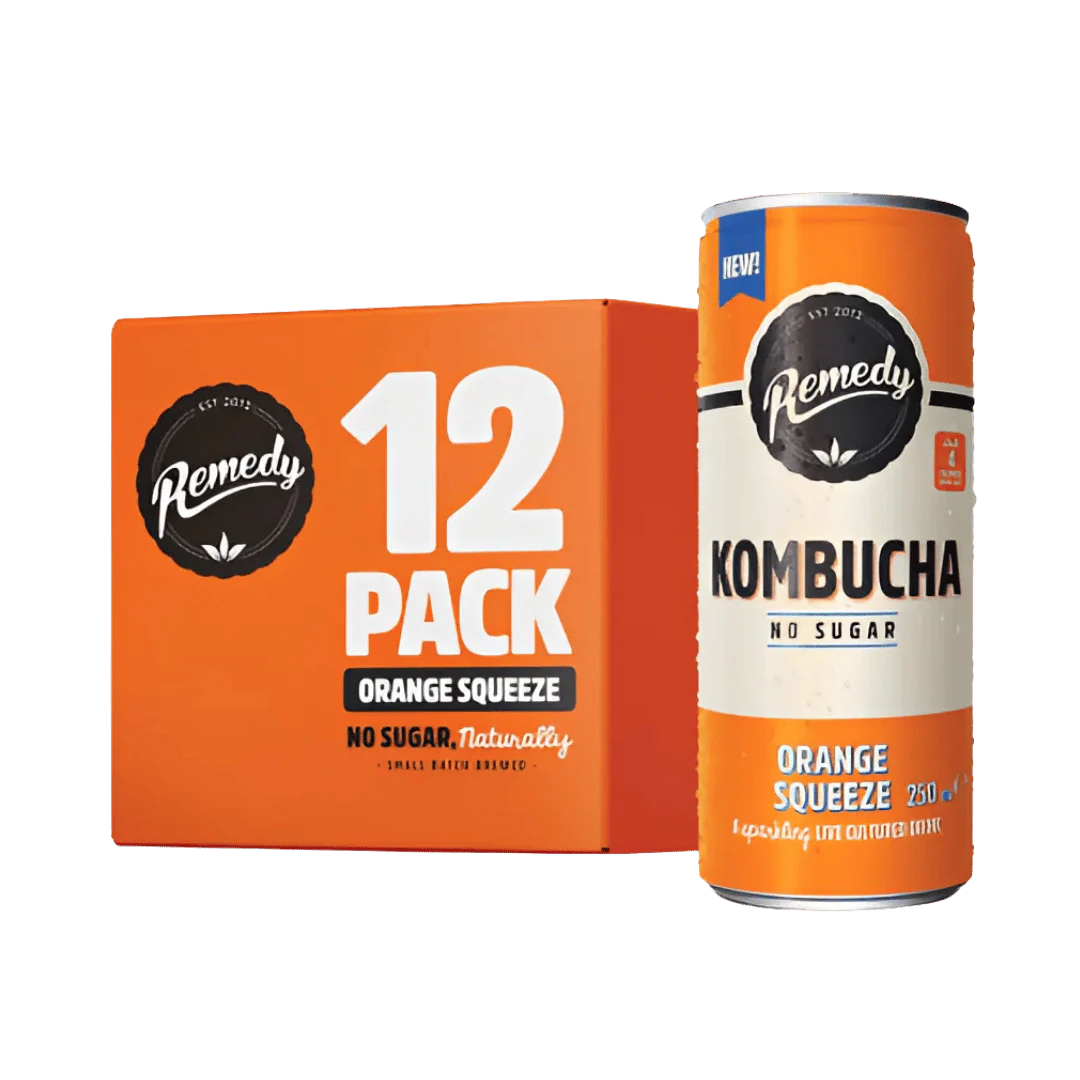 Remedy Kombucha Orange Squeeze