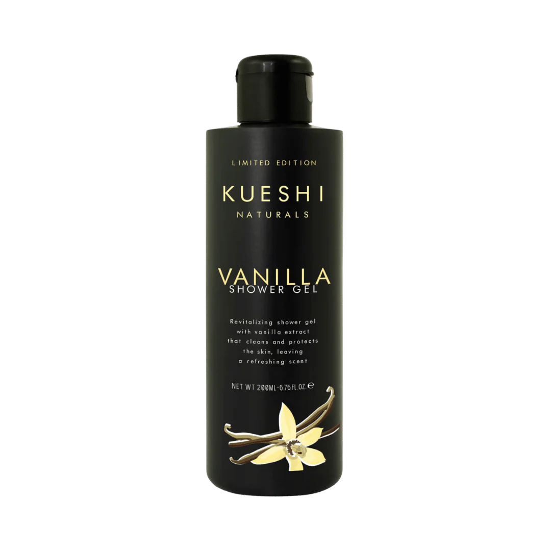 Kueshi Naturals Vanilla Shower Gel