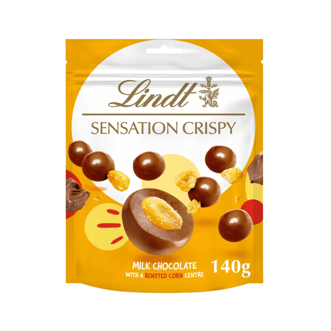 Lindt Sensations Crispy Corn Chocolate Pouch