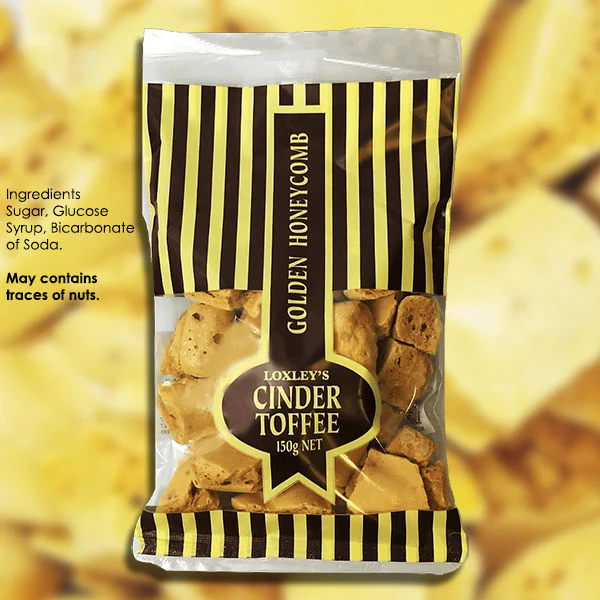Loxley's Cinder Toffee Honeycomb Pieces - Image 2