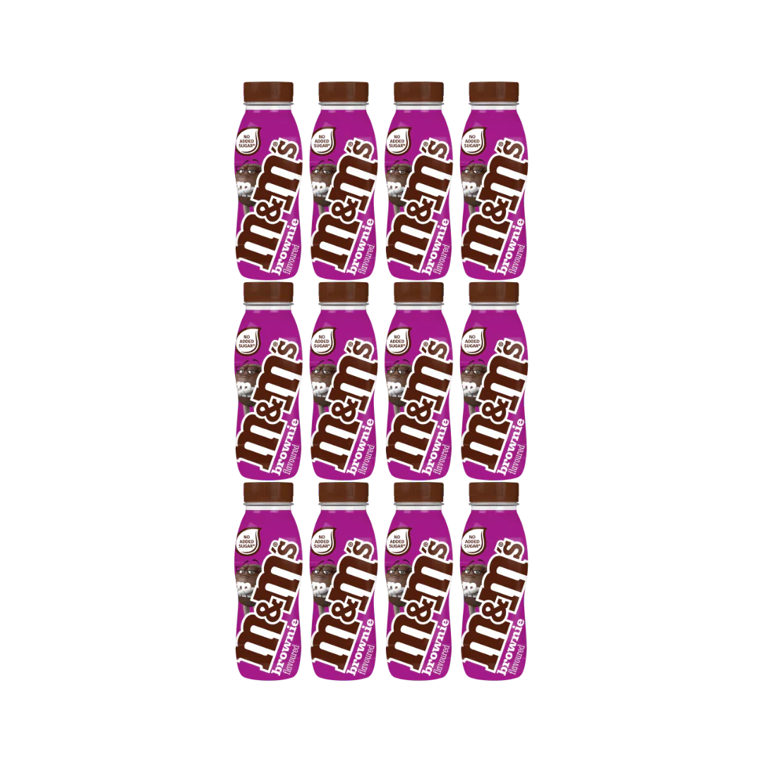M&M Brownie Milkshake 12 x 250ml