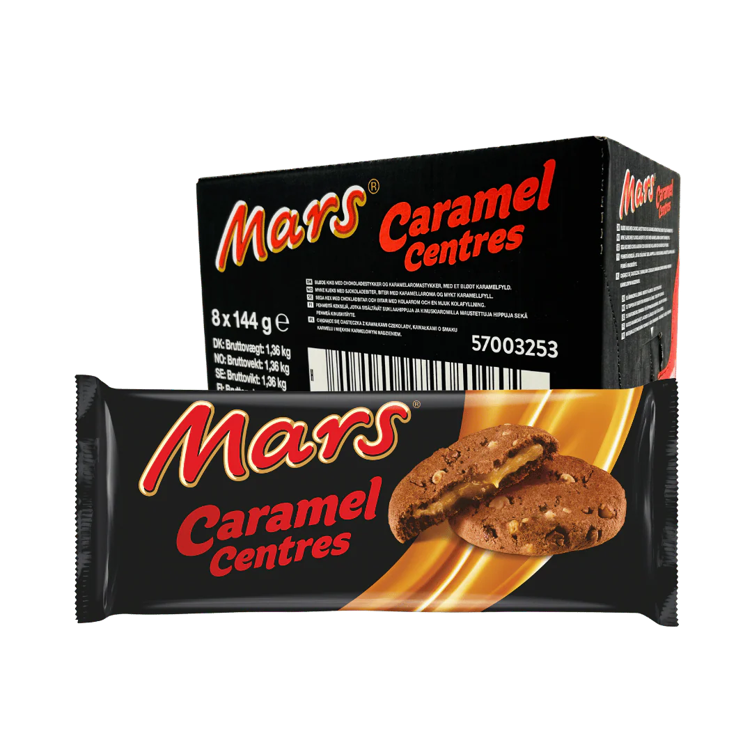 Mars Caramel Centre Chocolate Chip Cookies