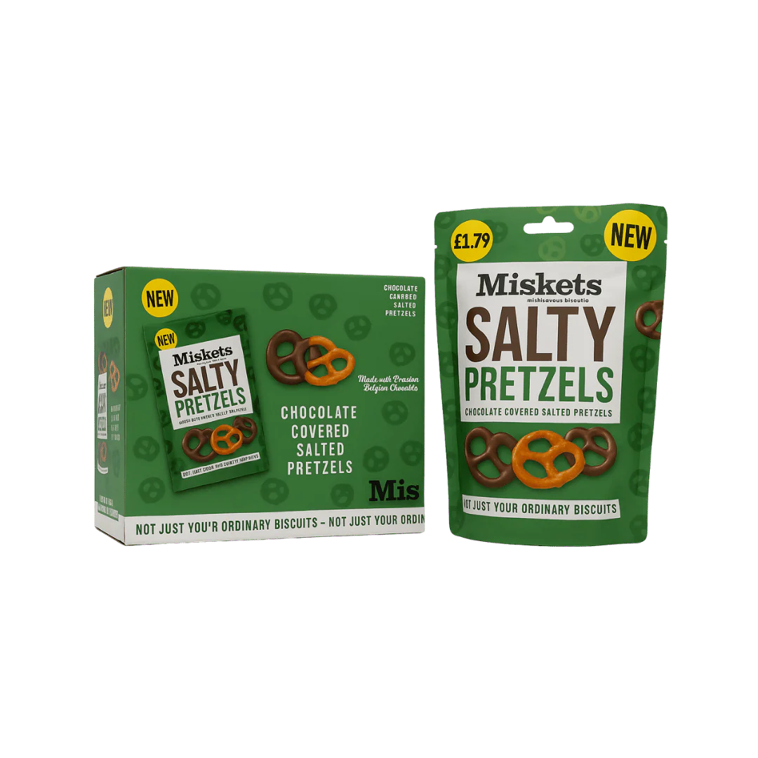 Miskets Chocolate Covered Salted Pretzels