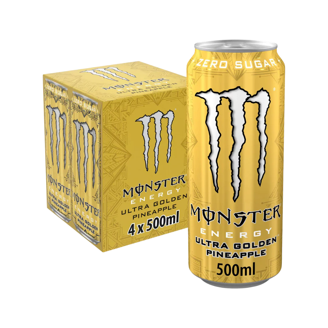 Monster Ultra Energy Golden Pineapple