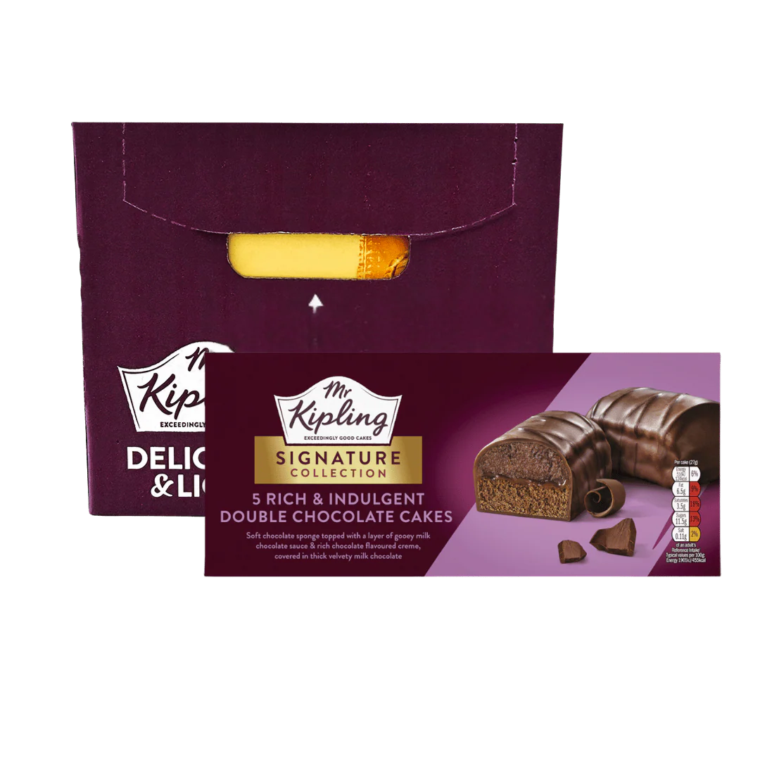 Mr Kipling Signature Collection Rich & Indulgent Double Chocolate Cakes