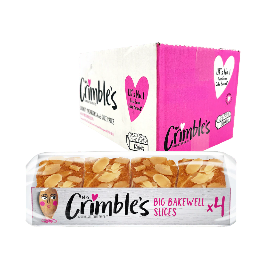 Mrs Crimble's Big Bakewell Slices