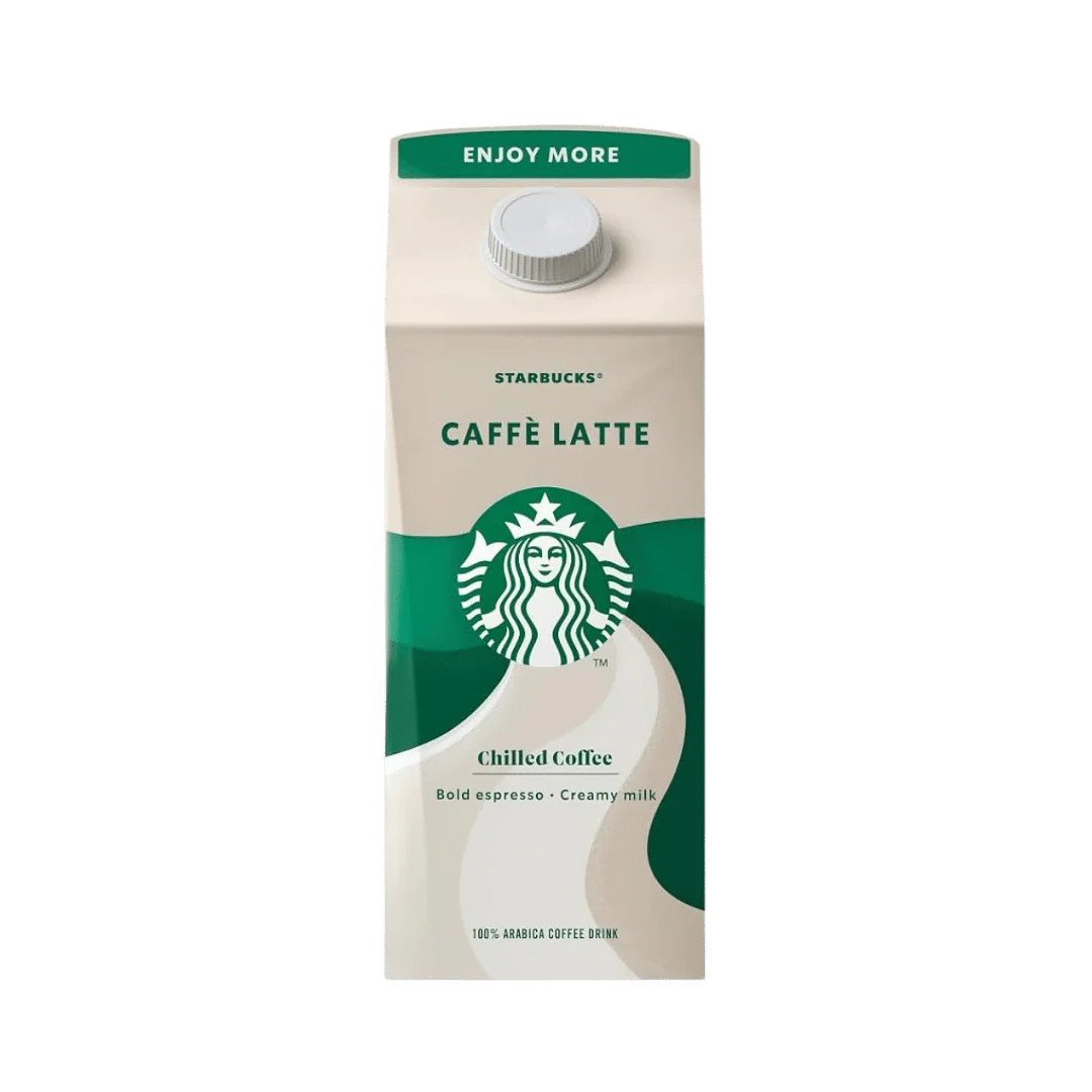MULTIBUY Starbucks Multiserve Caffe Latte Iced Coffee 2 for £2.99