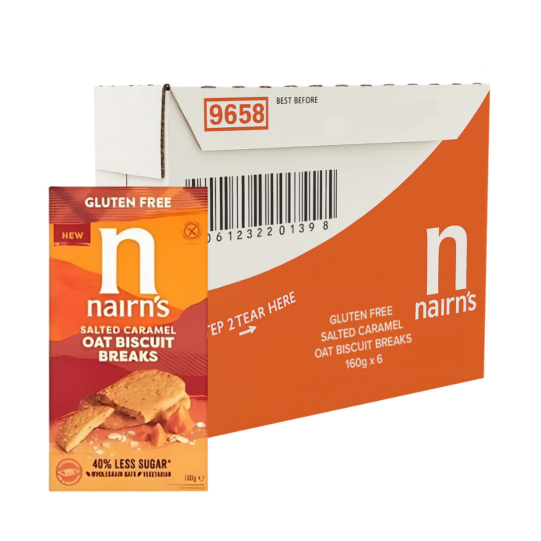 Nairn's Salted Caramel Oat Biscuit Breaks