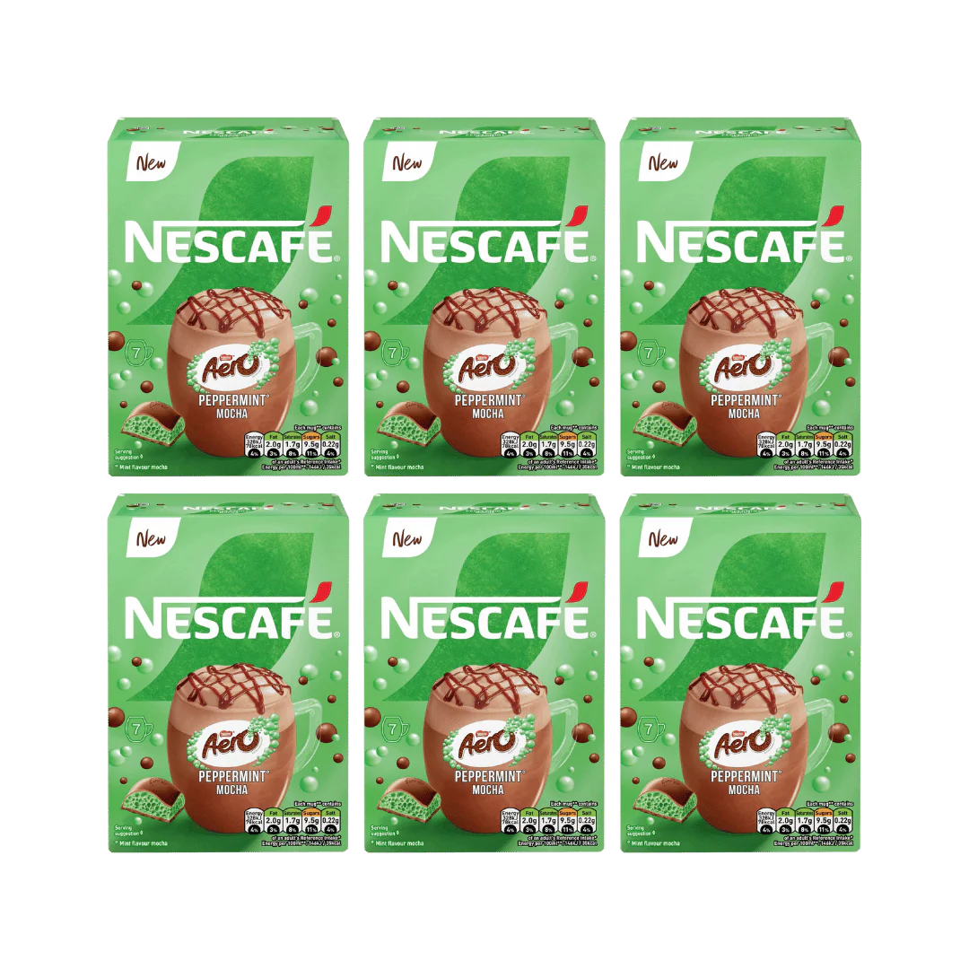 Nescafe Aero Peppermint Mocha Coffee Sachets
