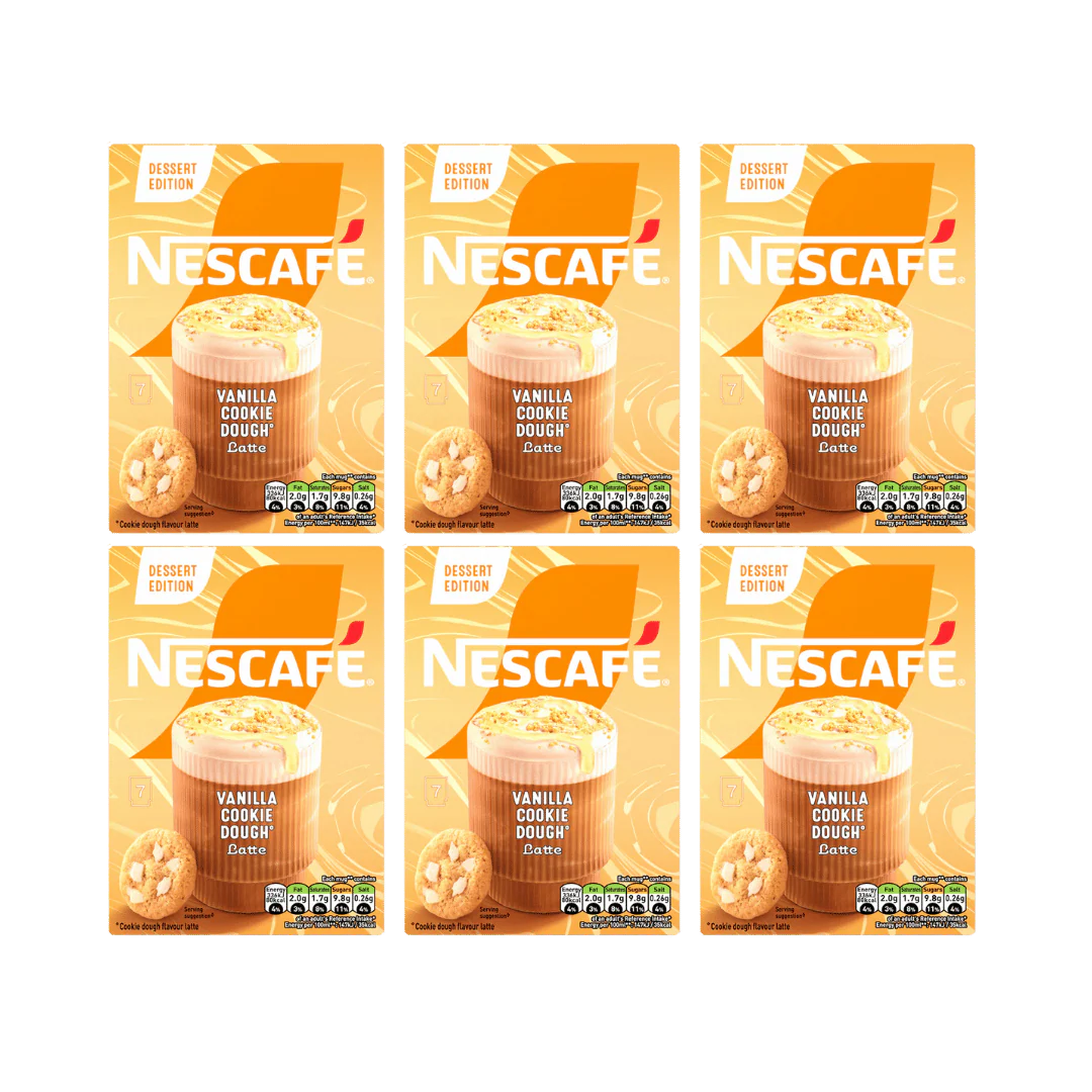 Nescafe Latte Vanilla Cookie Dough