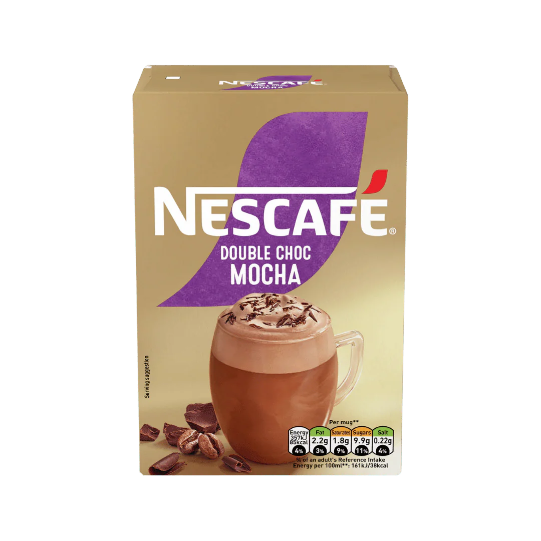 Nescafe Mocha Double Choc Coffee Sachets