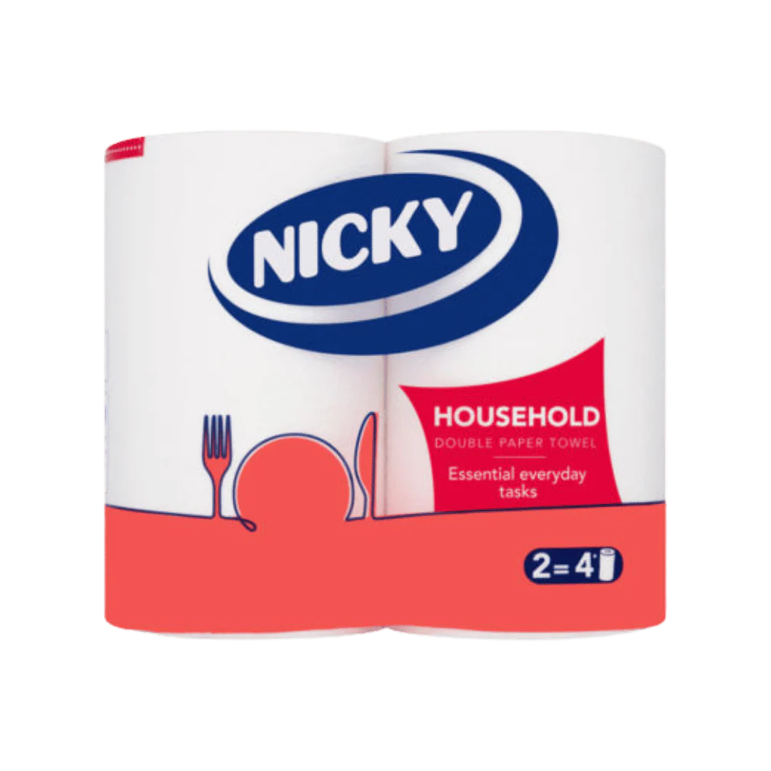 Nicky Household Kitchen Towel Twin Pack