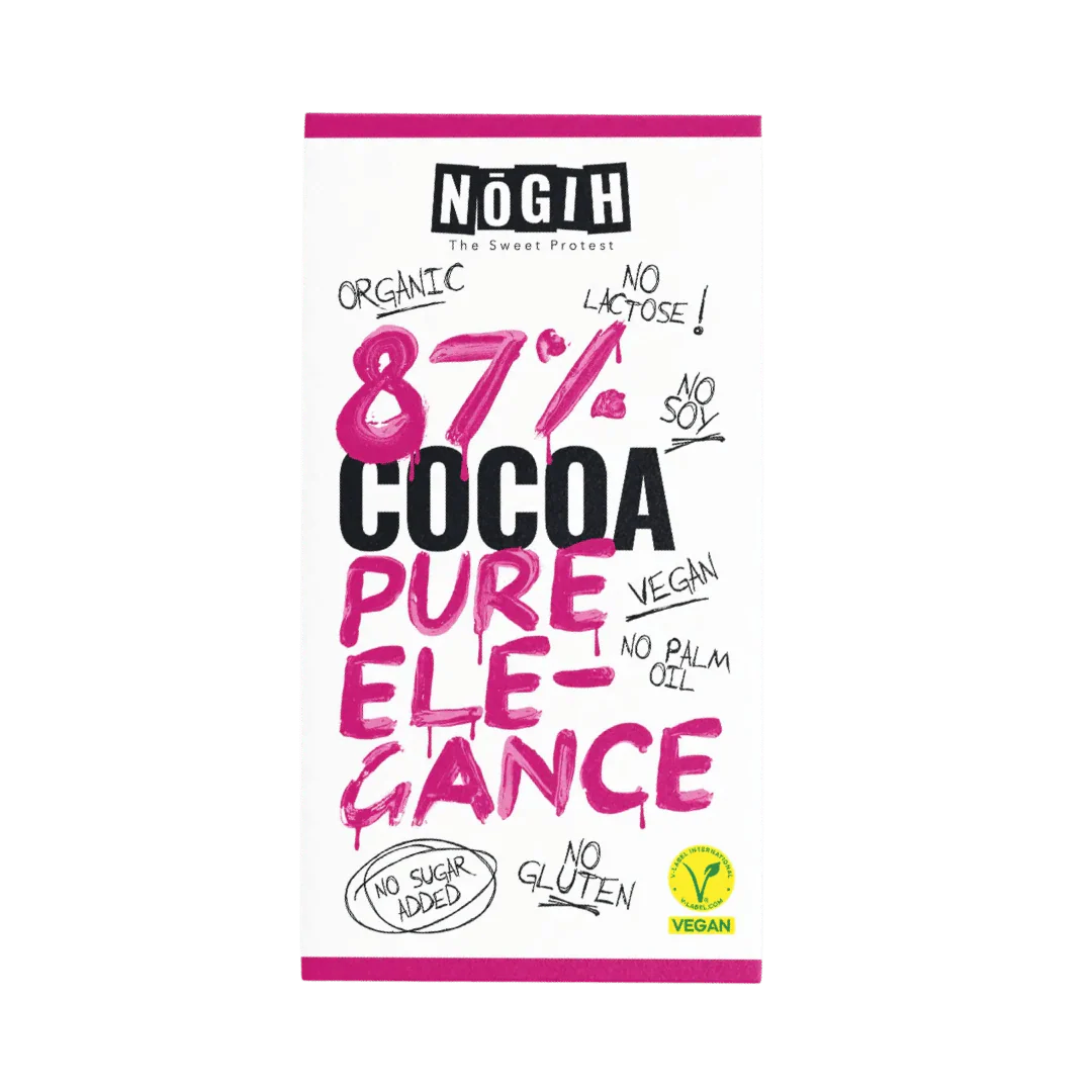 NOGIH 87% Cocoa Pure Elegance Chocolate