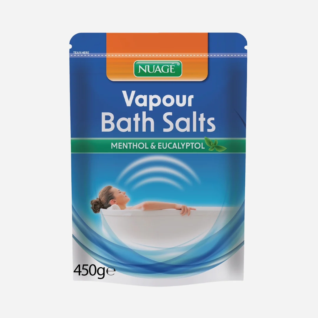 Nuage Vapour Menthol & Eucalyptol Breathe Easy Bath Salts