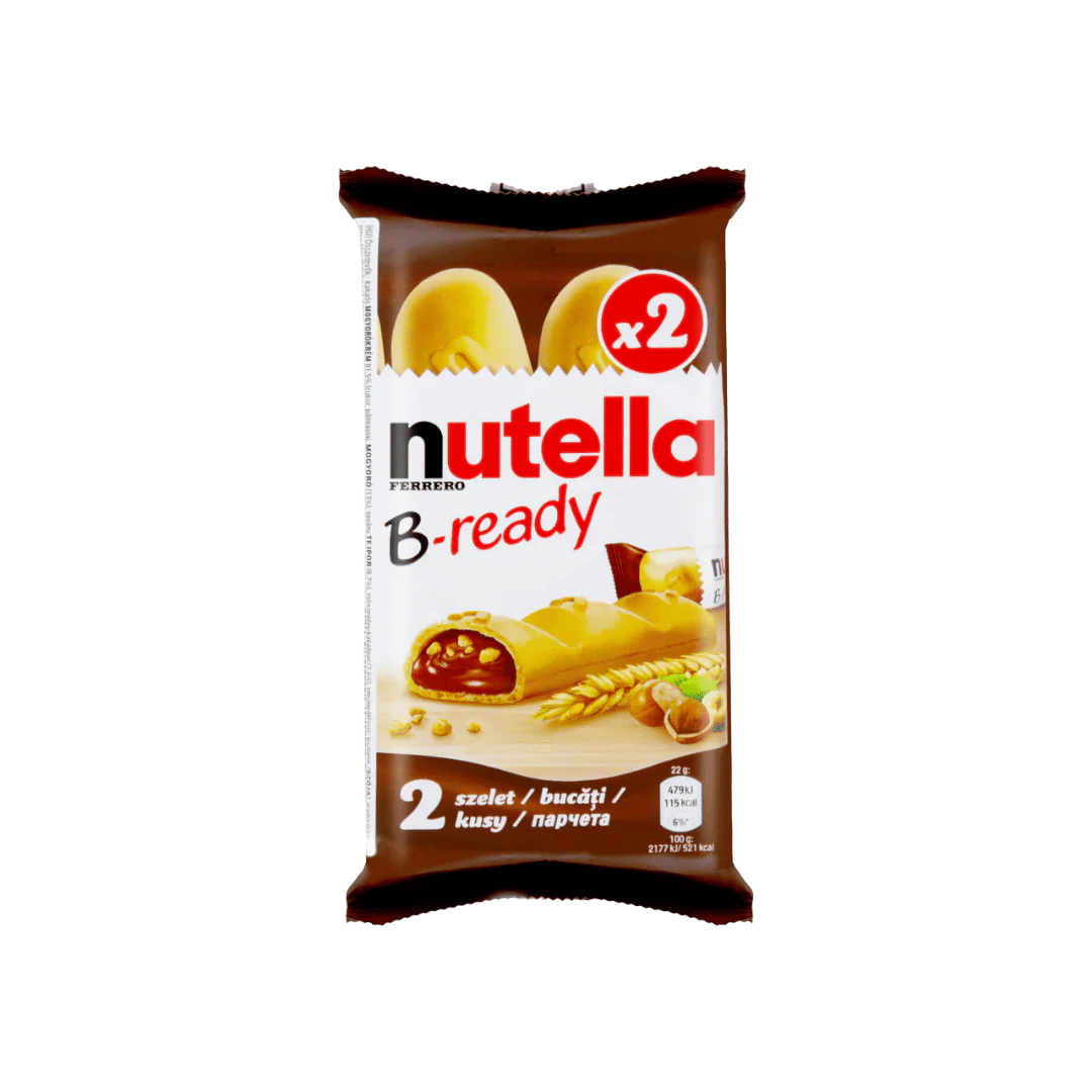 Nutella B-Ready Bars