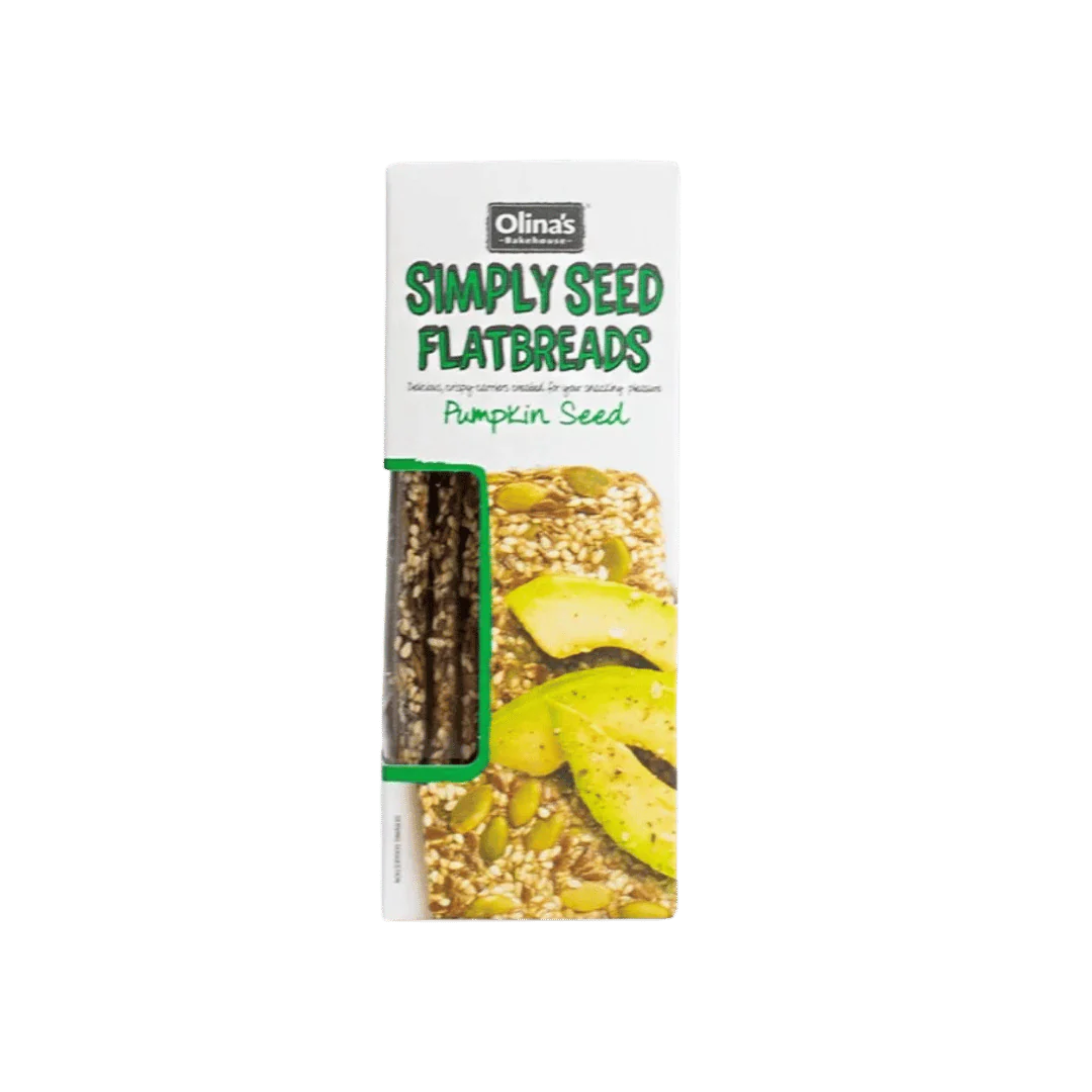Olina’s Bakehouse Gluten Free Pumpkin Seeds Flatbreads