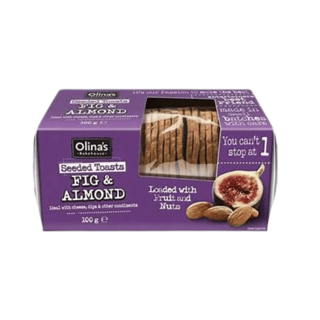 Olinas Fig & Almond Seeded Toasts