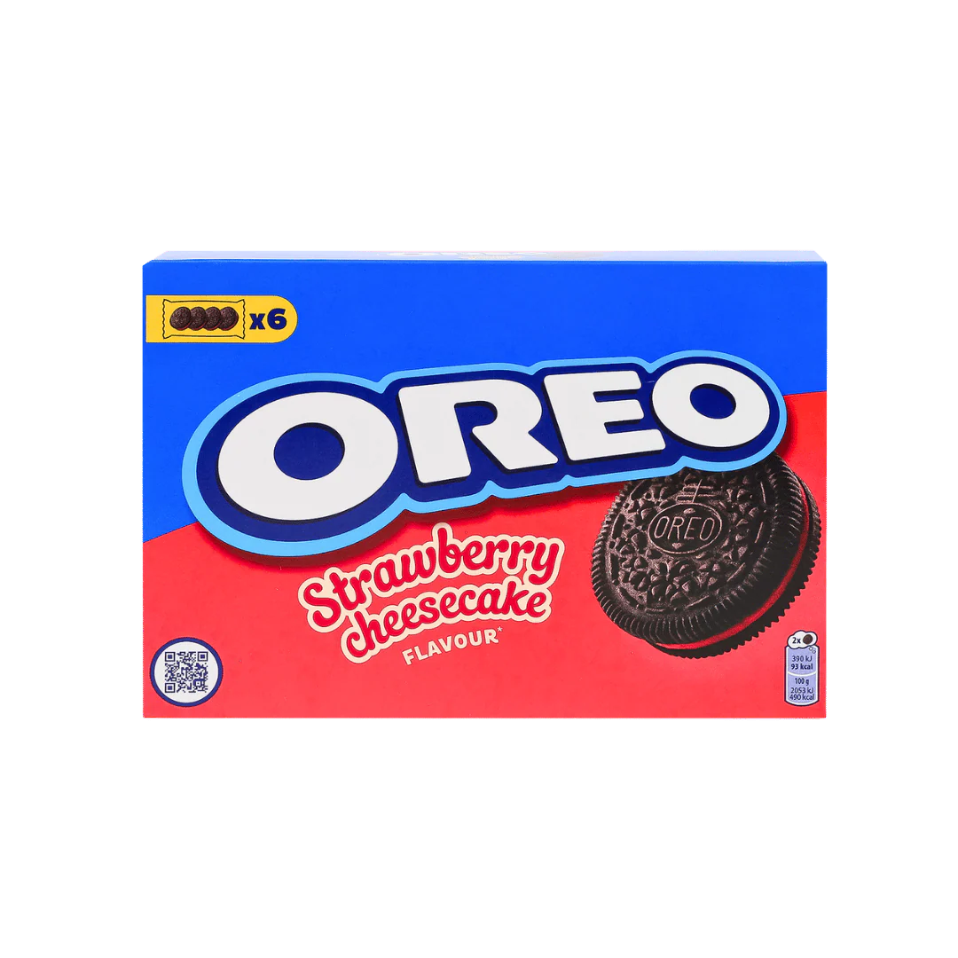 Oreo Strawberry Cheesecake Biscuits