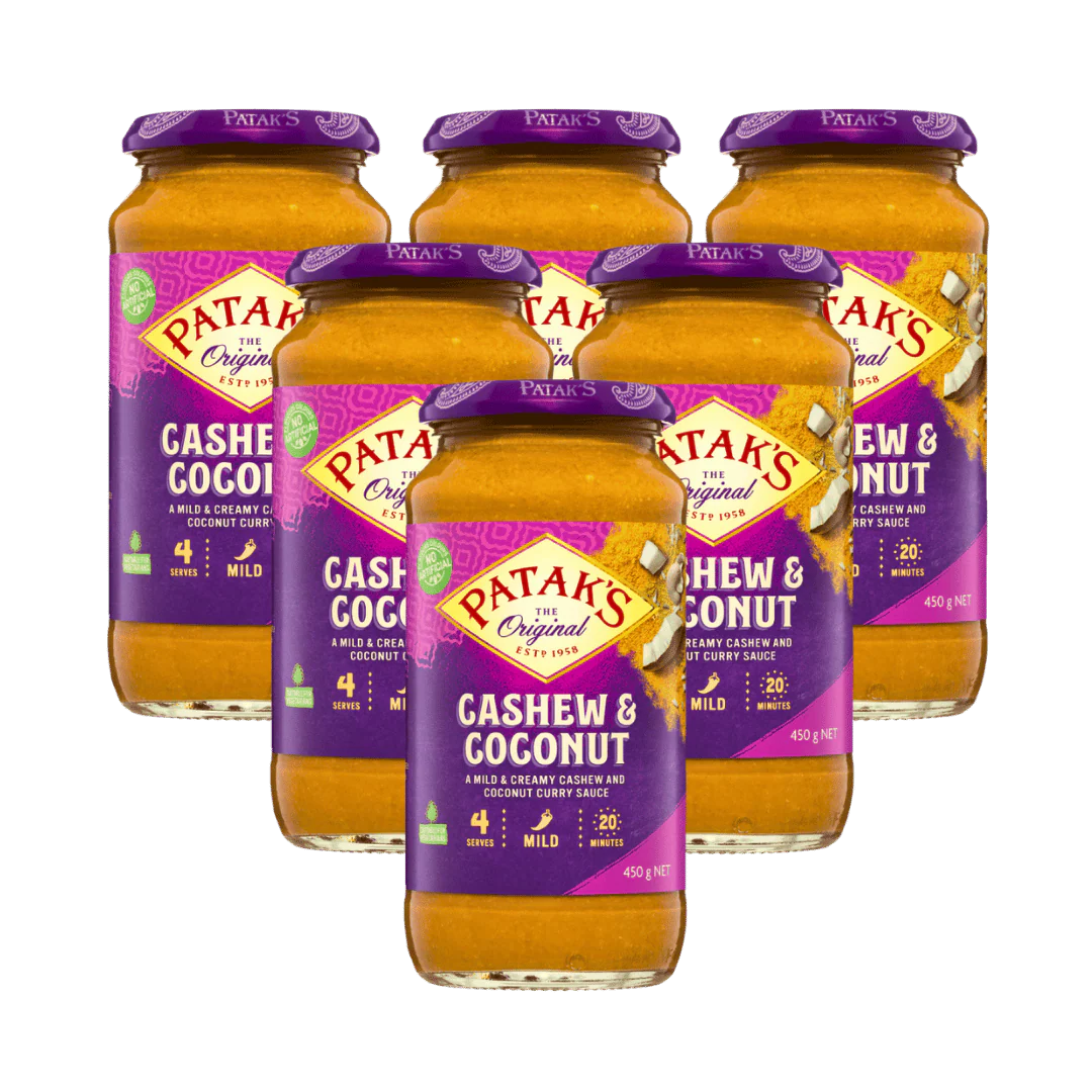 Patak's Mild Cashew & Coconut Curry Simmer Sauces