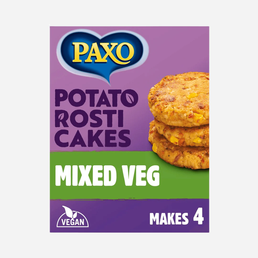 Paxo Rosti Cakes Mixed Vegetables - Image 2