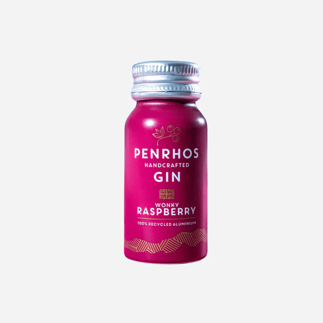 Penrhos Handcrafted Gin Wonky Raspberry Miniature