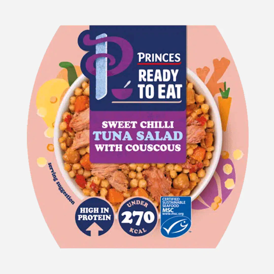 Princes Sweet Chilli Tuna Salad Bowl With Couscous