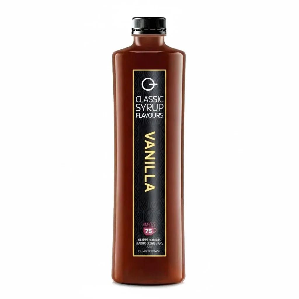 Quarterpast Vanilla Syrup 1.5L