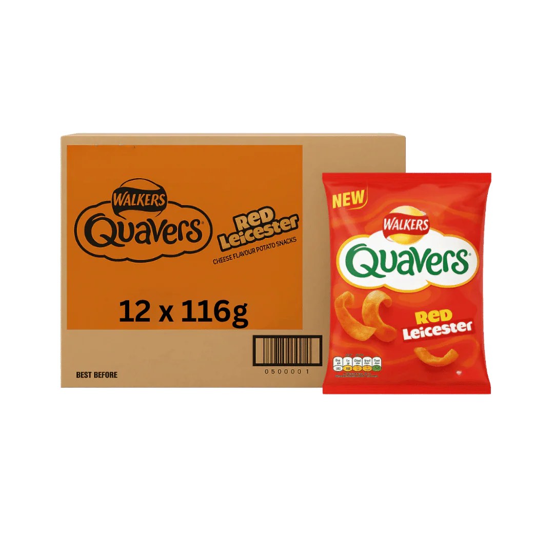 Quavers Red Leicester Sharing Crisps