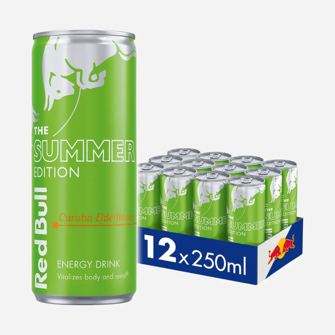 Red Bull The Summer Edition Curuba Elderflower Energy Drinks