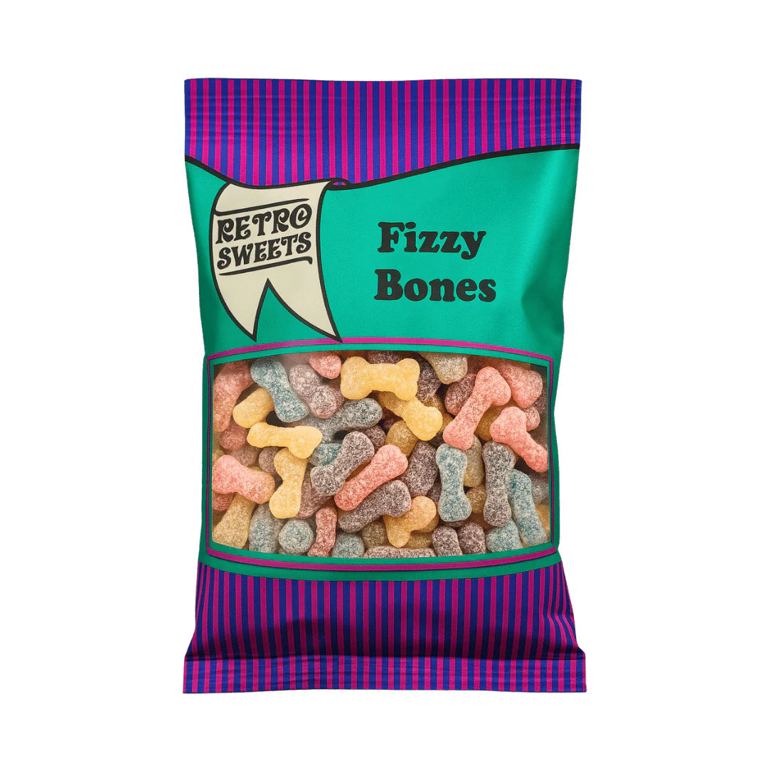 Retro Sweets Fizzy Bones