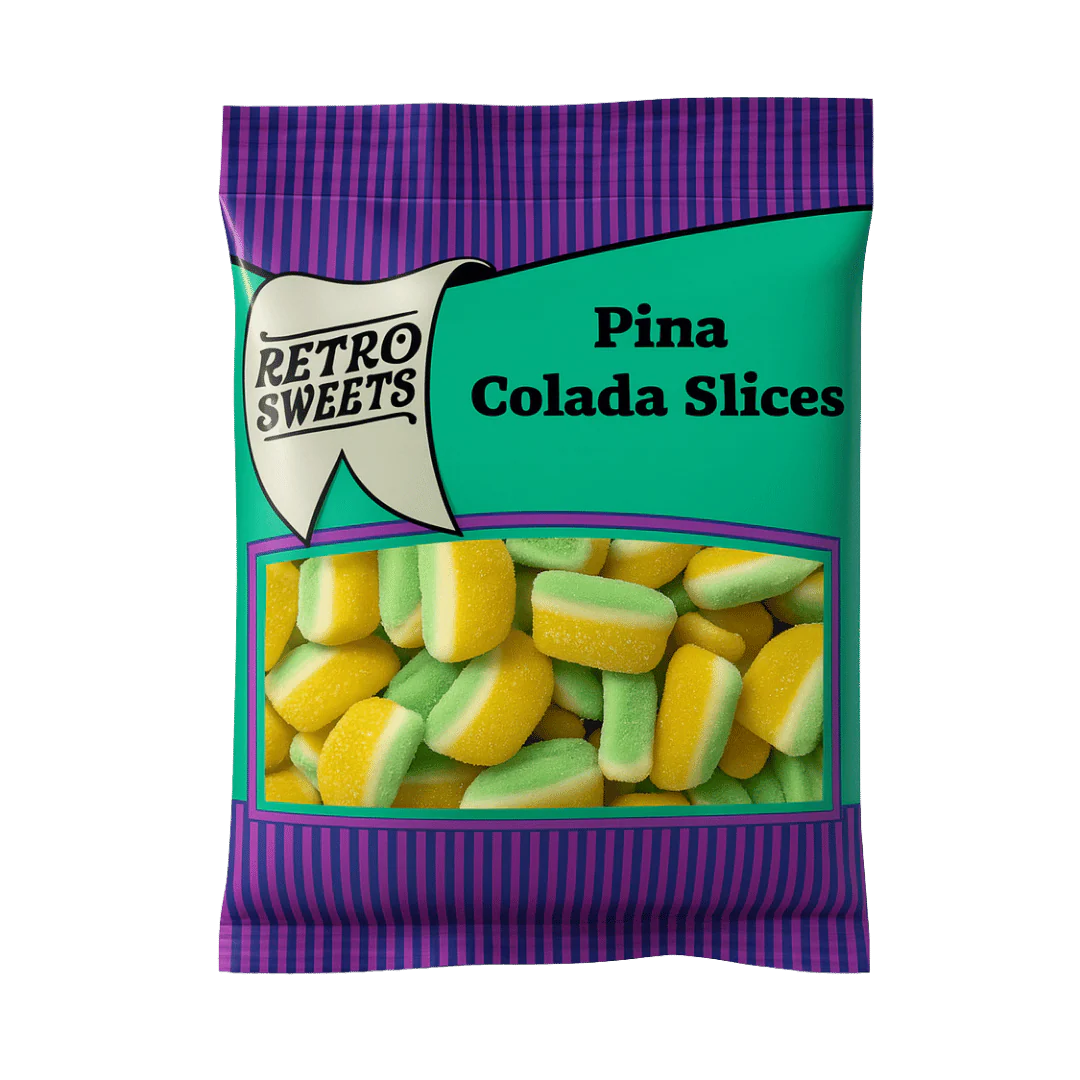 Retro Sweets Pina Colada Slices
