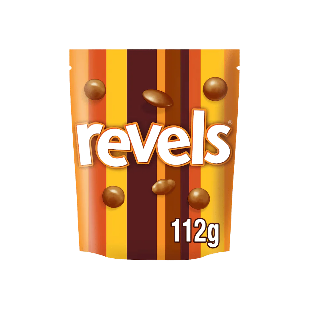 Revels Milk Chocolate with Raisins, Coffee or Orange Bites Pouch