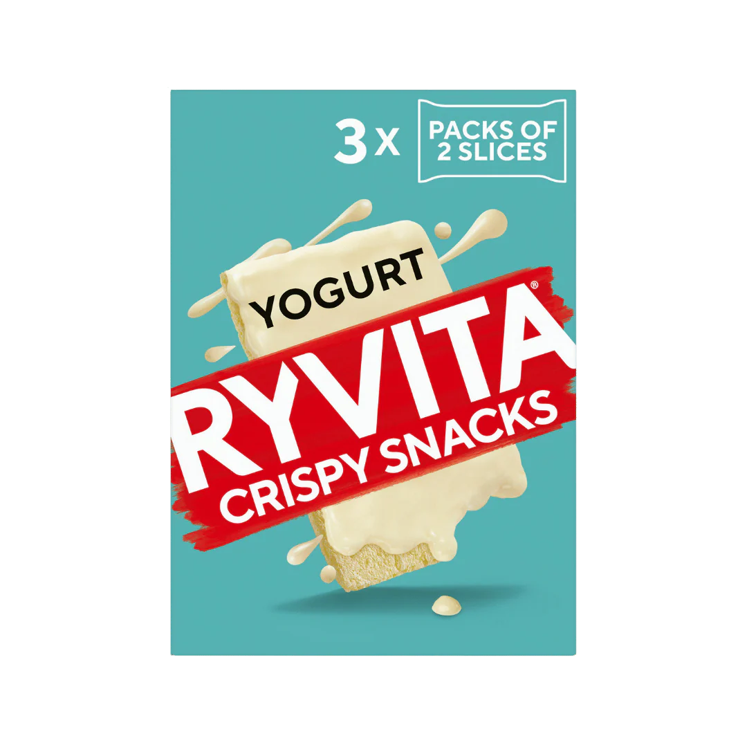 Ryvita Crispy Snacks White Chocolate Yoghurt Snack Packs