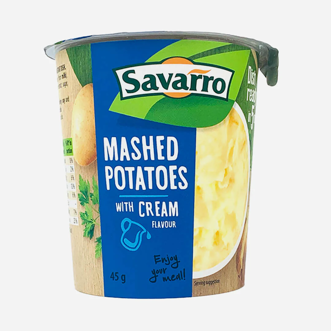 Savarro Instant Mashed Potatoes With Cream Flavour