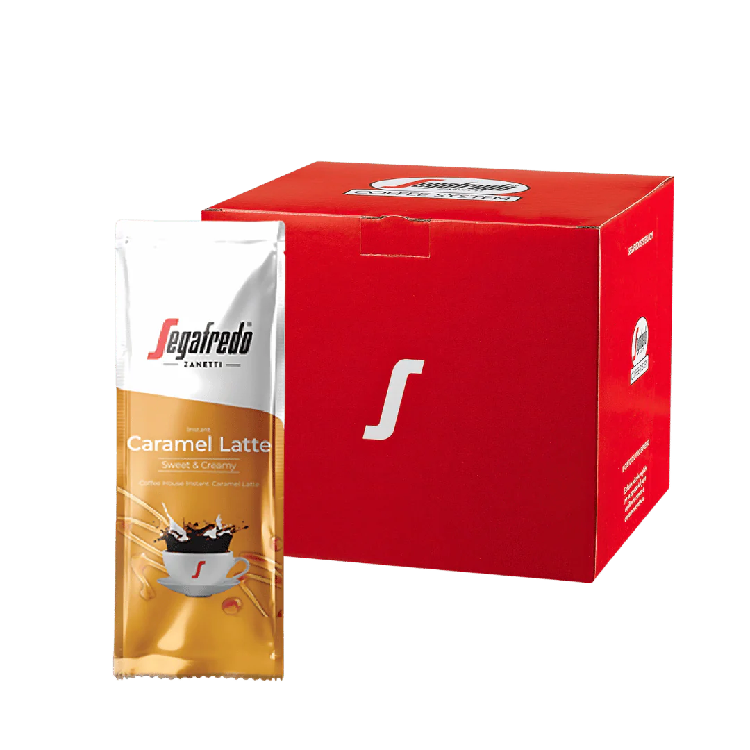 Segafredo Zanetti Instant Caramel Latte Coffee Sachets