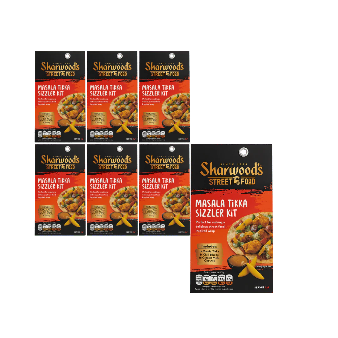 Sharwoods Street Food Sizzler Tikka Masala Kits
