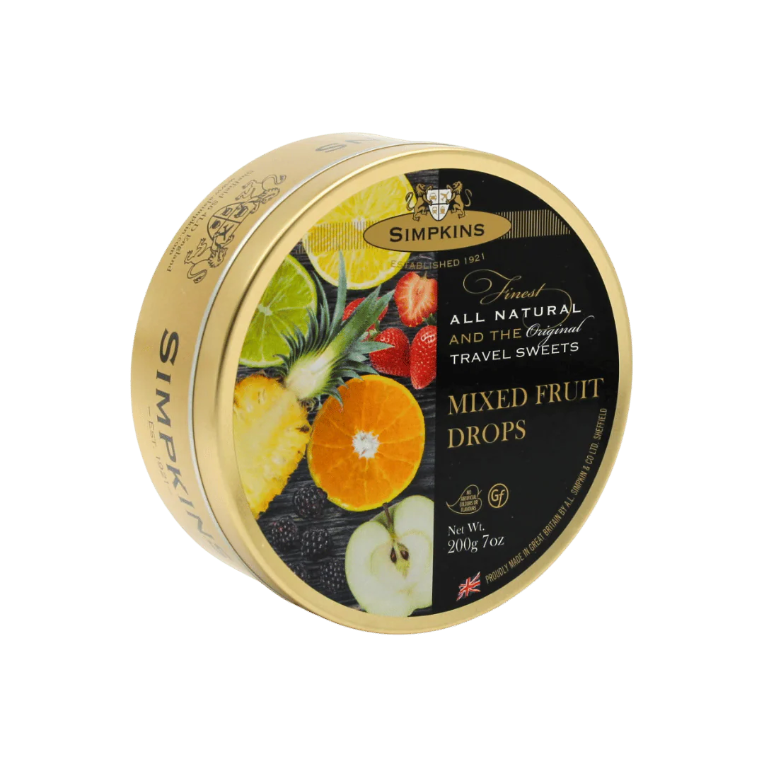 Simpkins Travel Sweets Mixed Fruit Drops