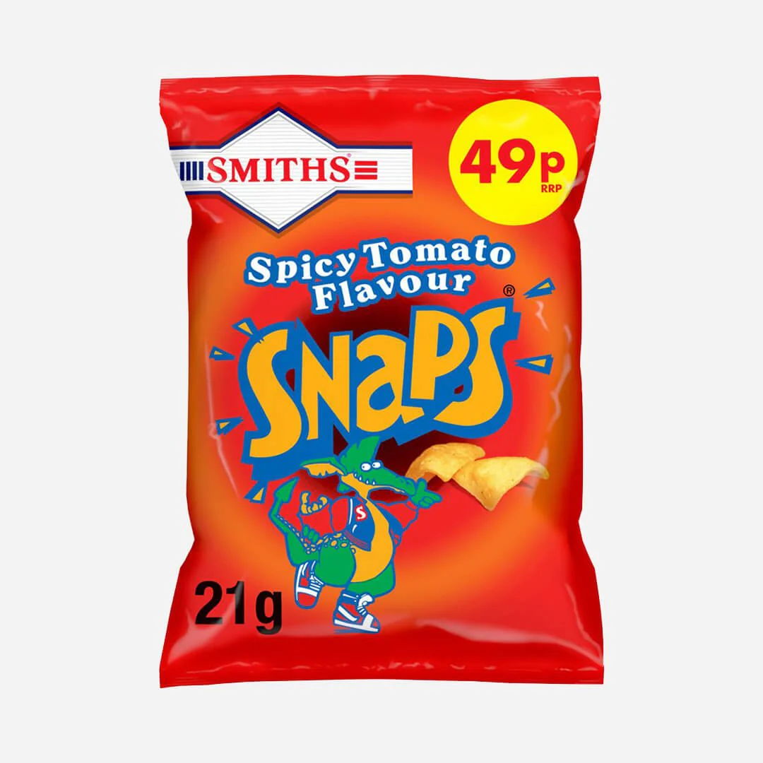 Smiths Spicy Tomato Flavour Snaps - Image 2