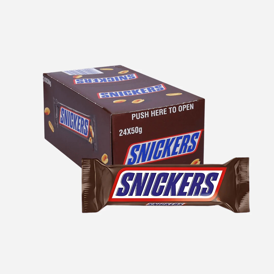 Snickers Classic Peanut Chocolate Bars