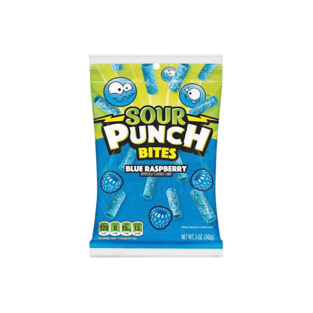 Sour Punch Bites Blue Raspberry