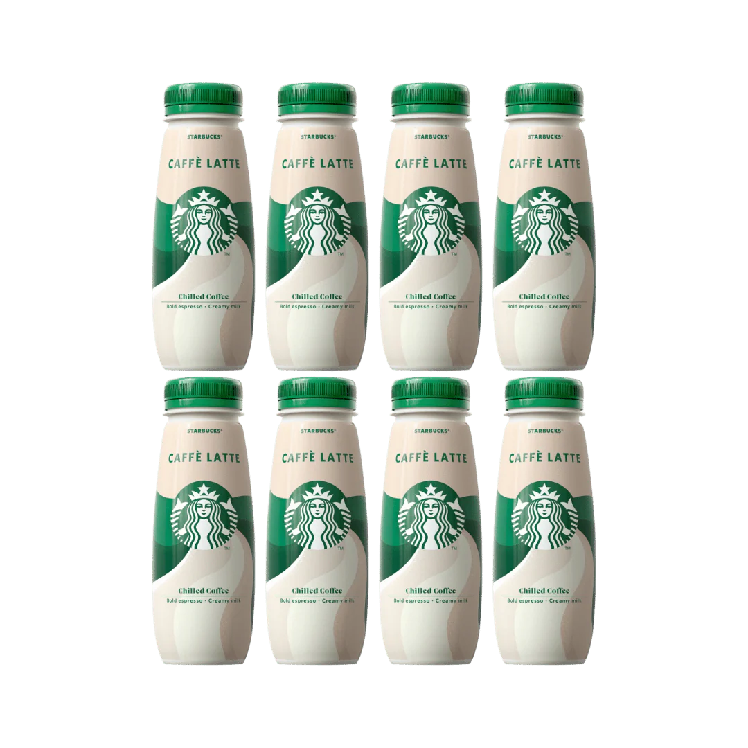 Starbucks Iced Latte Coffee Bottles