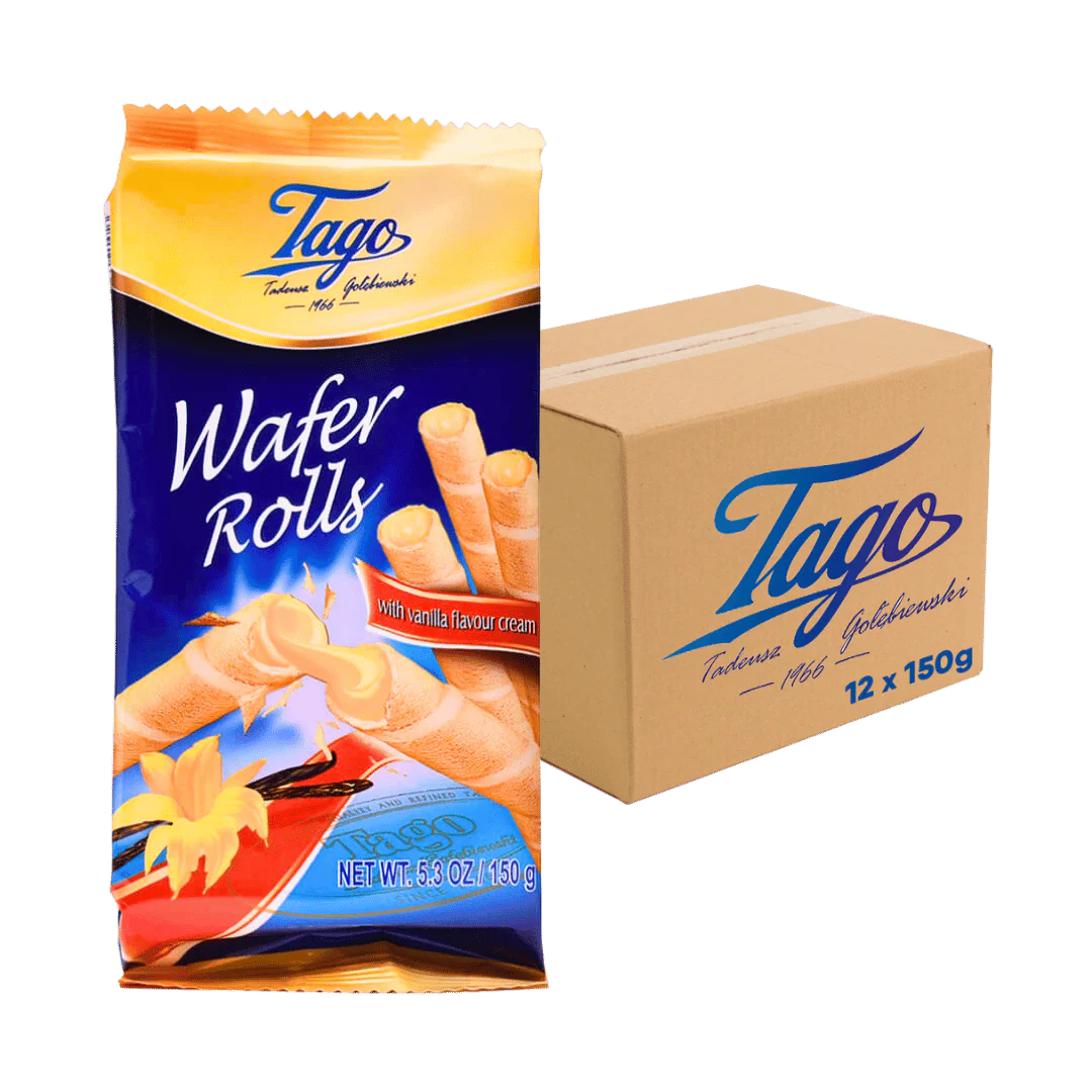 Tago Vanilla Flavour Wafer Rolls