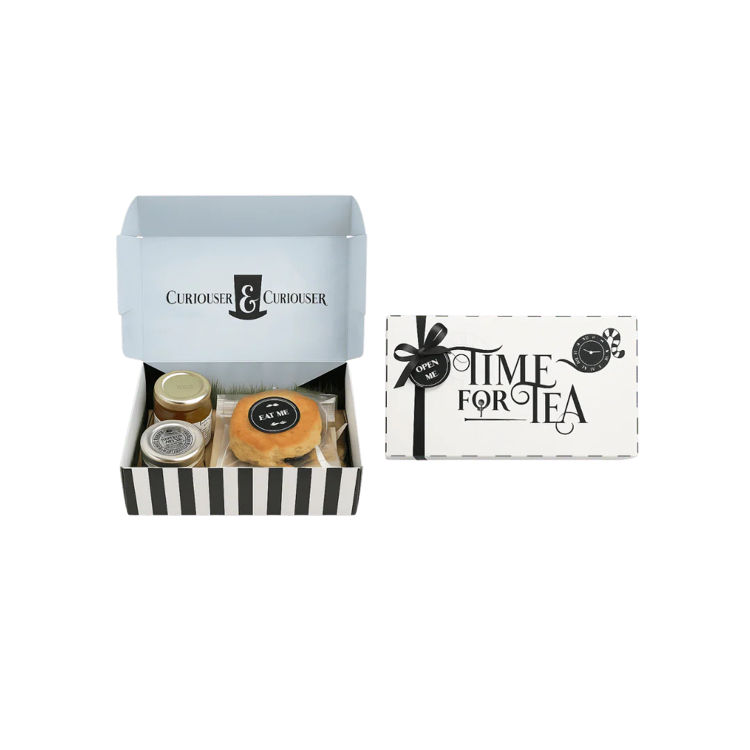 Time For Tea Jam, Cream, Scone & Popcorn Box