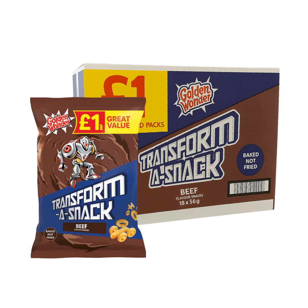 Golden Wonder Transform-A-Snack Beef