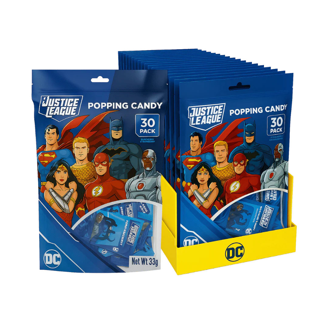 Turner's DC Justice League Popping Candy