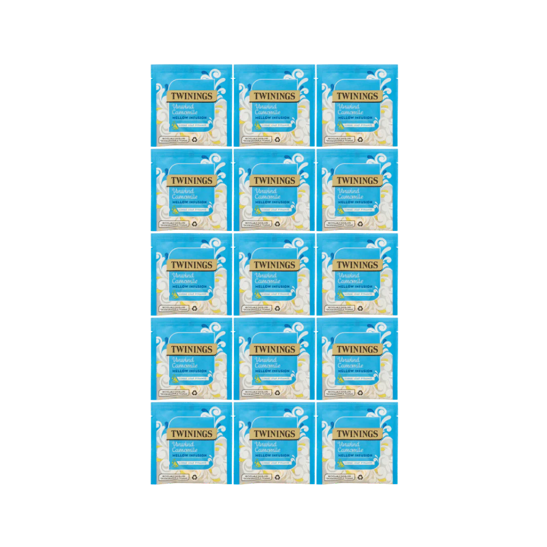 Twinings Unwind Spiced Apple & Camomile Loose Leaf Pyramids