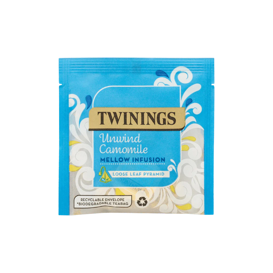 Twinings Unwind Spiced Apple & Camomile Loose Leaf Pyramids - Image 2