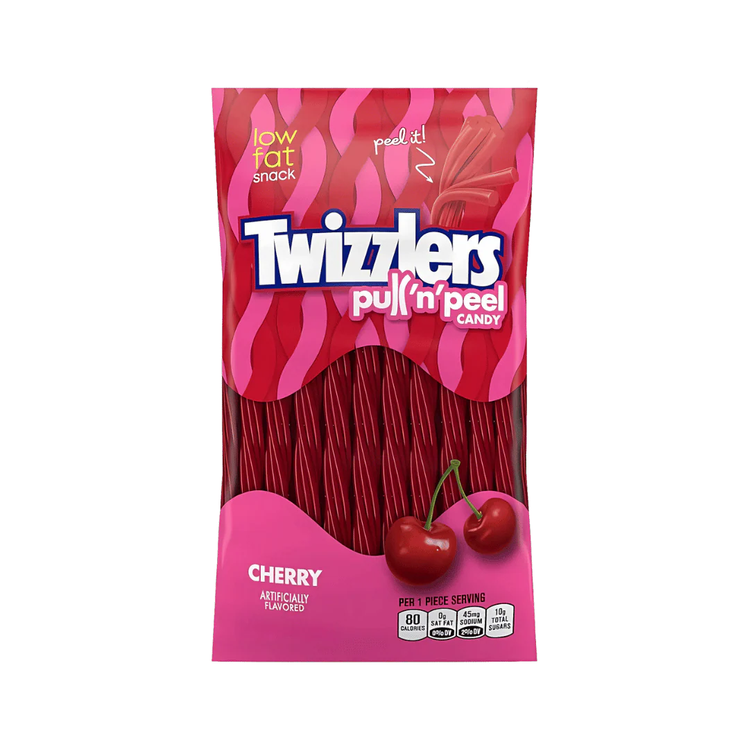 Twizzlers Pull 'n' Peel Candy Cherry Flavour